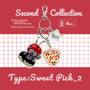 Keychain08:Sweet Pick_2🍒