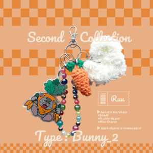 Keychain04:Bunny_2🥕