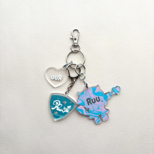 Keychain12:Glam Pick_2🩵🔫 - 画像 (4)