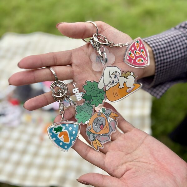 Keychain10:Bunny Pick_2🐰 - 画像 (7)