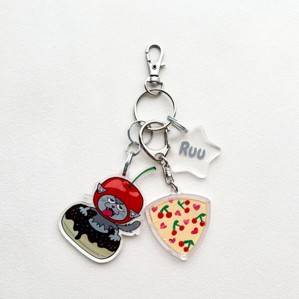 Keychain08:Sweet Pick_2🍒 - 画像 (2)