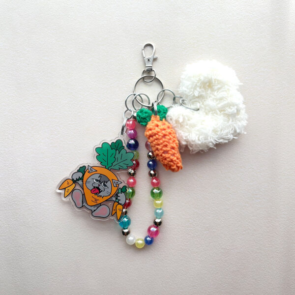 Keychain04:Bunny_2🥕 - 画像 (2)