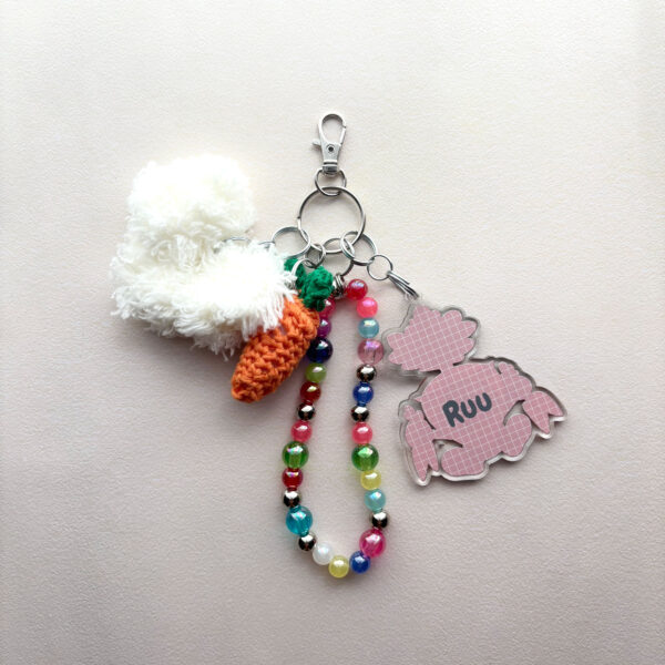Keychain04:Bunny_2🥕 - 画像 (5)