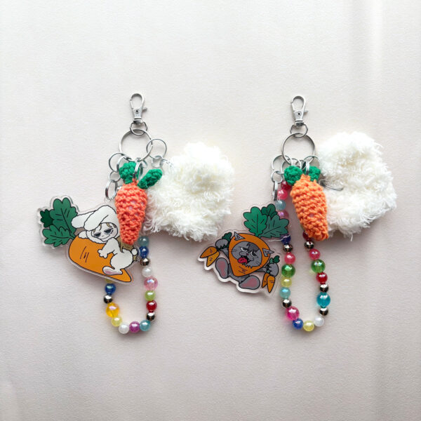 Keychain04:Bunny_2🥕 - 画像 (6)