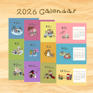 2026 Calendar‧₊˚✮彡